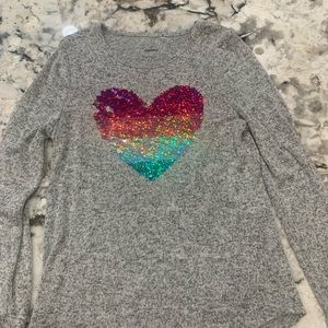Sonoma Heart Flip Long Sleeve